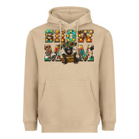 Mushroom show mom suffolk sheep black sheep Heavyweight Hoodie - BarkalooDesign