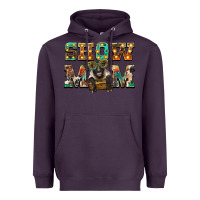 Plum show mom suffolk sheep black sheep Heavyweight Hoodie - BarkalooDesign