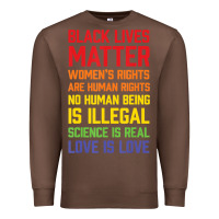 Black Lives Matter List Premium Sweatshirt | Teevron