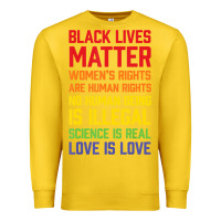 Lemon Black Lives Matter List Premium Sweatshirt - longCreatives