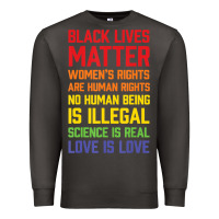 Smoke Black Lives Matter List Premium Sweatshirt - longCreatives