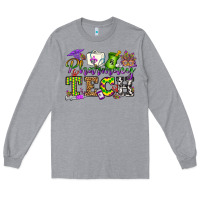 Heather Grey mardi gras pharmacy tech Long Sleeve Tee - OliviaCreatesArt