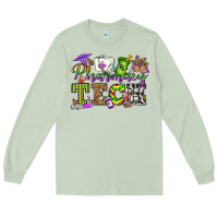 Matcha mardi gras pharmacy tech Long Sleeve Tee - OliviaCreatesArt