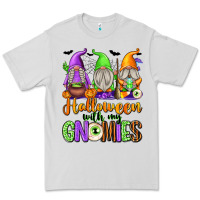 Dove Grey halloween with my gnomies Premium Tee - texasbilliewilder