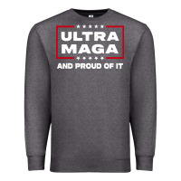 Charcoal Heather proud ultra maga Premium Sweatshirt - longCreatives