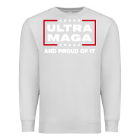 Dove Grey proud ultra maga Premium Sweatshirt - longCreatives