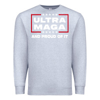 Heather Grey proud ultra maga Premium Sweatshirt - longCreatives