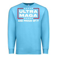 Ocean Blue proud ultra maga Premium Sweatshirt - longCreatives