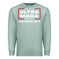 Seafoam proud ultra maga Premium Sweatshirt - longCreatives