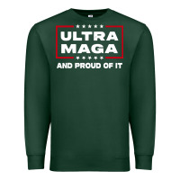 Sports Green proud ultra maga Premium Sweatshirt - longCreatives