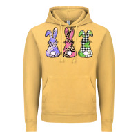 Vintage Mustard Easter bunnies Vintage Hoodie - CowGirlArtShop
