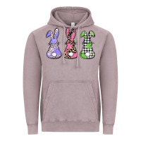 Vintage Zinc Easter bunnies Vintage Hoodie - CowGirlArtShop