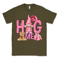 Army Green hug me with gnome hjf Classic Tee - HowdyJamesFarm