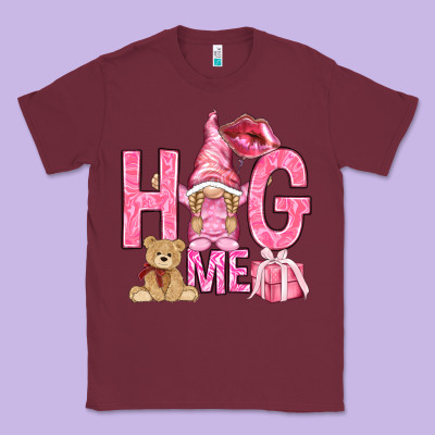Hug Me With Gnome Hjf Classic Tee Designed By Howdyjamesfarm
