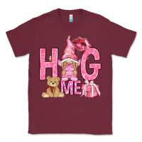 Burgundy hug me with gnome hjf Classic Tee - HowdyJamesFarm