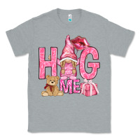 Heather Grey hug me with gnome hjf Classic Tee - HowdyJamesFarm