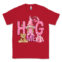 Red hug me with gnome hjf Classic Tee - HowdyJamesFarm