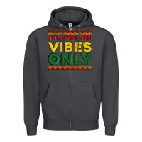 Smoke juneteenth vibes only Zipper Hoodie - Artiststas