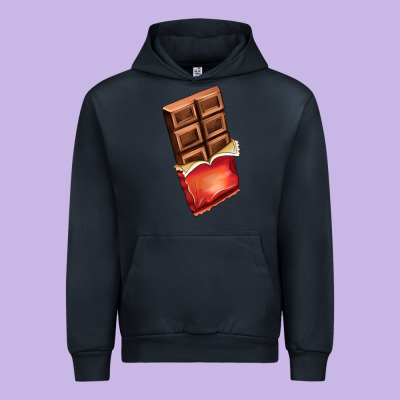 Chocolate Urban Hoodie Designed By Adodesignshop