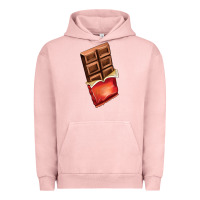 Pigment Salmon chocolate Urban Hoodie - AdoDesignShop