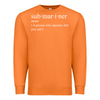 Carrot Submariner Definition  I Pigboat Submersible Nuclear Premium Sweatshirt - longCreatives