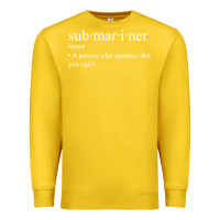 Lemon Submariner Definition  I Pigboat Submersible Nuclear Premium Sweatshirt - longCreatives