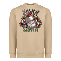 Mushroom howdy santa Heavyweight Sweatshirt - SublimationCraftShop