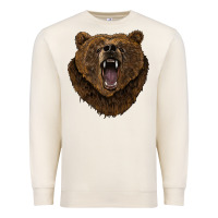 Sandshell bear head Premium Sweatshirt - BarkalooDesign