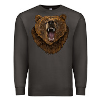 Smoke bear head Premium Sweatshirt - BarkalooDesign