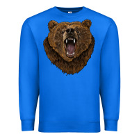 True Royal bear head Premium Sweatshirt - BarkalooDesign