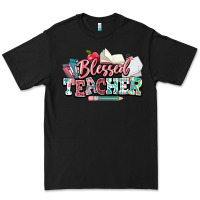 Black blessed teacher school Premium Tee - NancyCooperArtShop