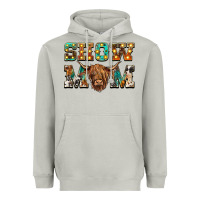 Moon Dust show mom scottish cattle Heavyweight Hoodie - BarkalooDesign