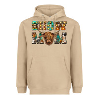 Mushroom show mom scottish cattle Heavyweight Hoodie - BarkalooDesign
