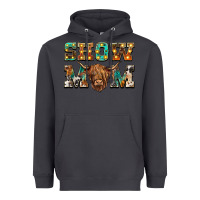 Smoke show mom scottish cattle Heavyweight Hoodie - BarkalooDesign