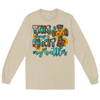 Mushroom this is how i fight my battles Long Sleeve Tee - OliviaCreatesArt