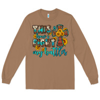 Toasted Coconut this is how i fight my battles Long Sleeve Tee - OliviaCreatesArt