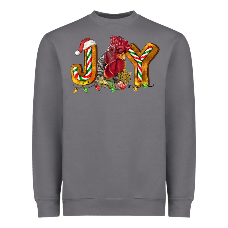 Joy Rooster Heavyweight Sweatshirt by LillyAllenDesigns | Teevron