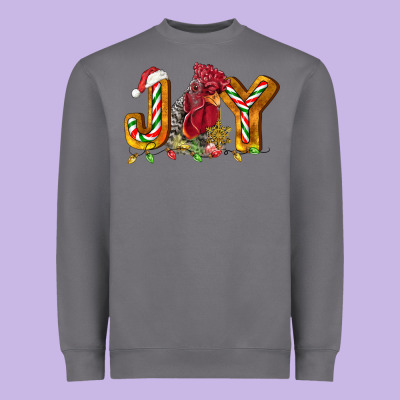 Joy Rooster Heavyweight Sweatshirt Designed By Lillyallendesigns