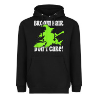 Black witches saying broom hair dont care halloween camper joke Heavyweight Hoodie - longCreatives