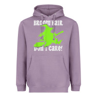 Lavender witches saying broom hair dont care halloween camper joke Heavyweight Hoodie - longCreatives