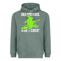 Sage witches saying broom hair dont care halloween camper joke Heavyweight Hoodie - longCreatives