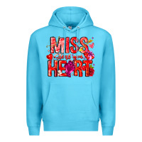 Ocean Blue Mis Steal Your Heart Premium Hoodie - CowhideDigitalArt