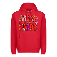 Red Mis Steal Your Heart Premium Hoodie - CowhideDigitalArt