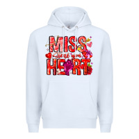 White Mis Steal Your Heart Premium Hoodie - CowhideDigitalArt