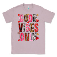 Lilac Good vibes only Valentine's Day Classic Tee - HowdyJamesFarm