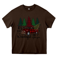 Chocolate Brown It s The Most Wonderful Time Of The Year Heavy Core Tee - Bettercallsaul
