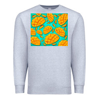 Heather Grey mango Premium Sweatshirt - BarkalooDesign