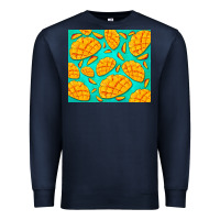 Navy mango Premium Sweatshirt - BarkalooDesign