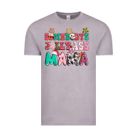 Vintage Zinc somebody jolly ass mama pink christmas Vintage Tee - CowGirlArtShop