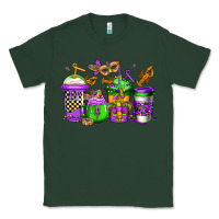 Sports Green mardi gras crawfish coffee Classic Tee - Jasminsmagicworld